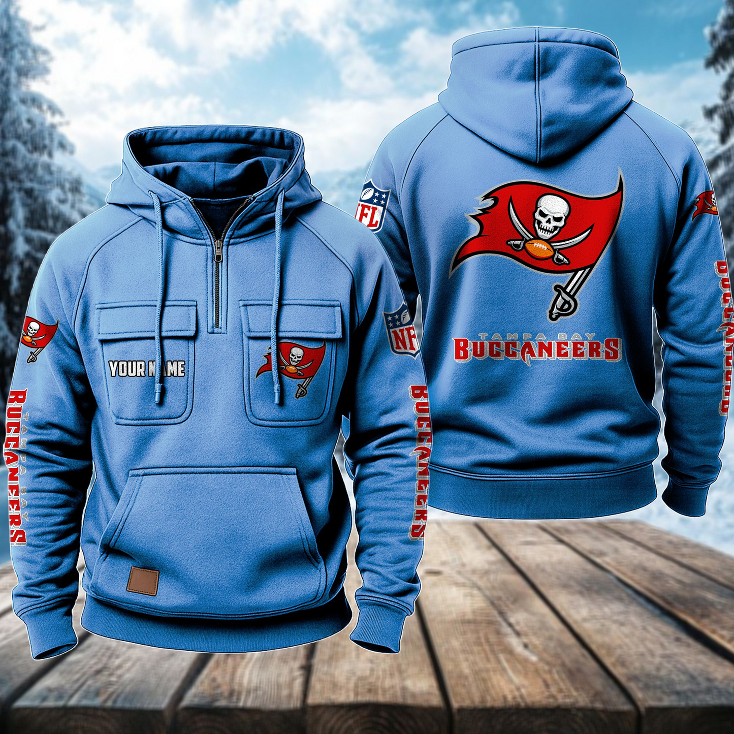 TB x NFL Premium Hoodie DATND TANTD
