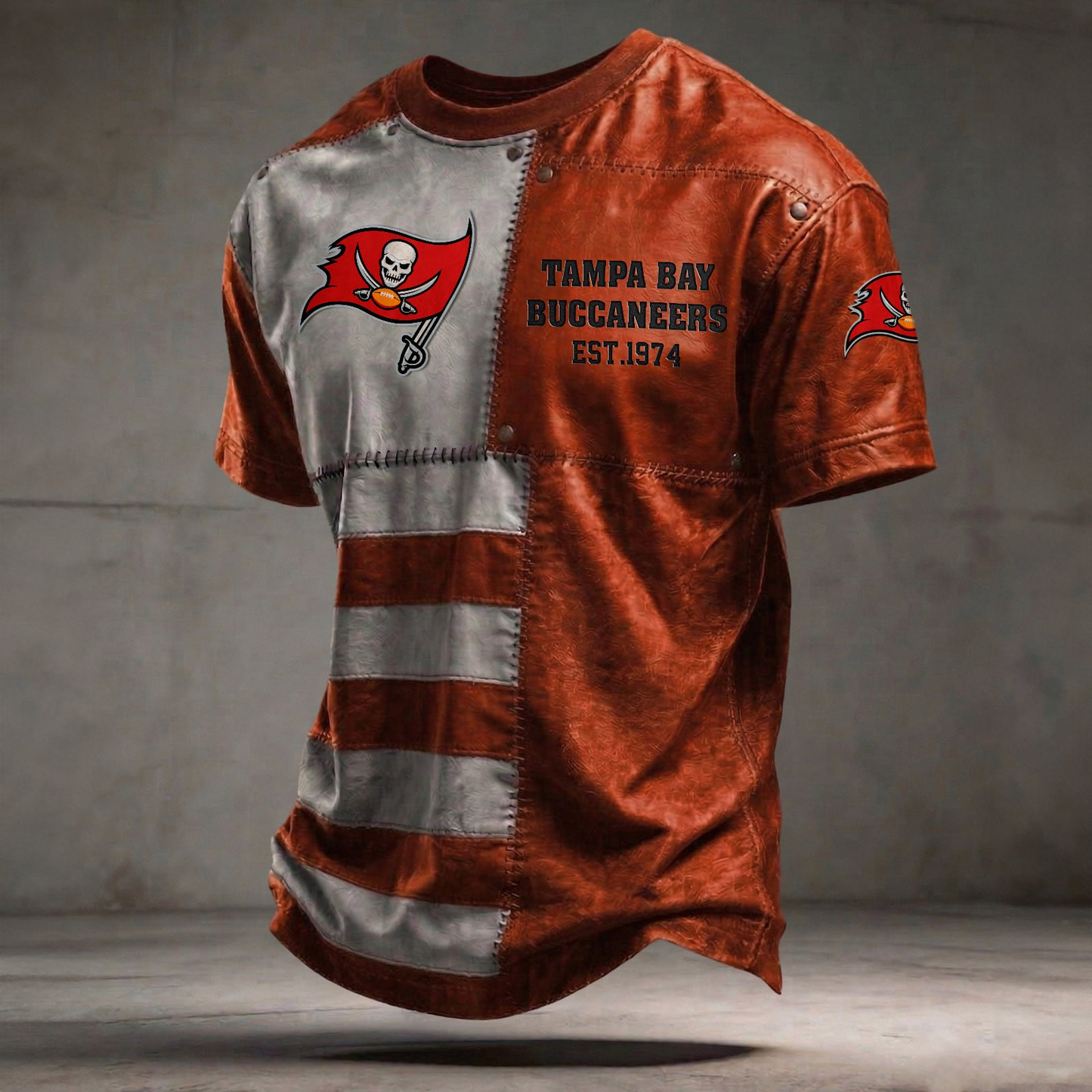 TB x NFL T-Shirt 0404 DatND DVT Orange