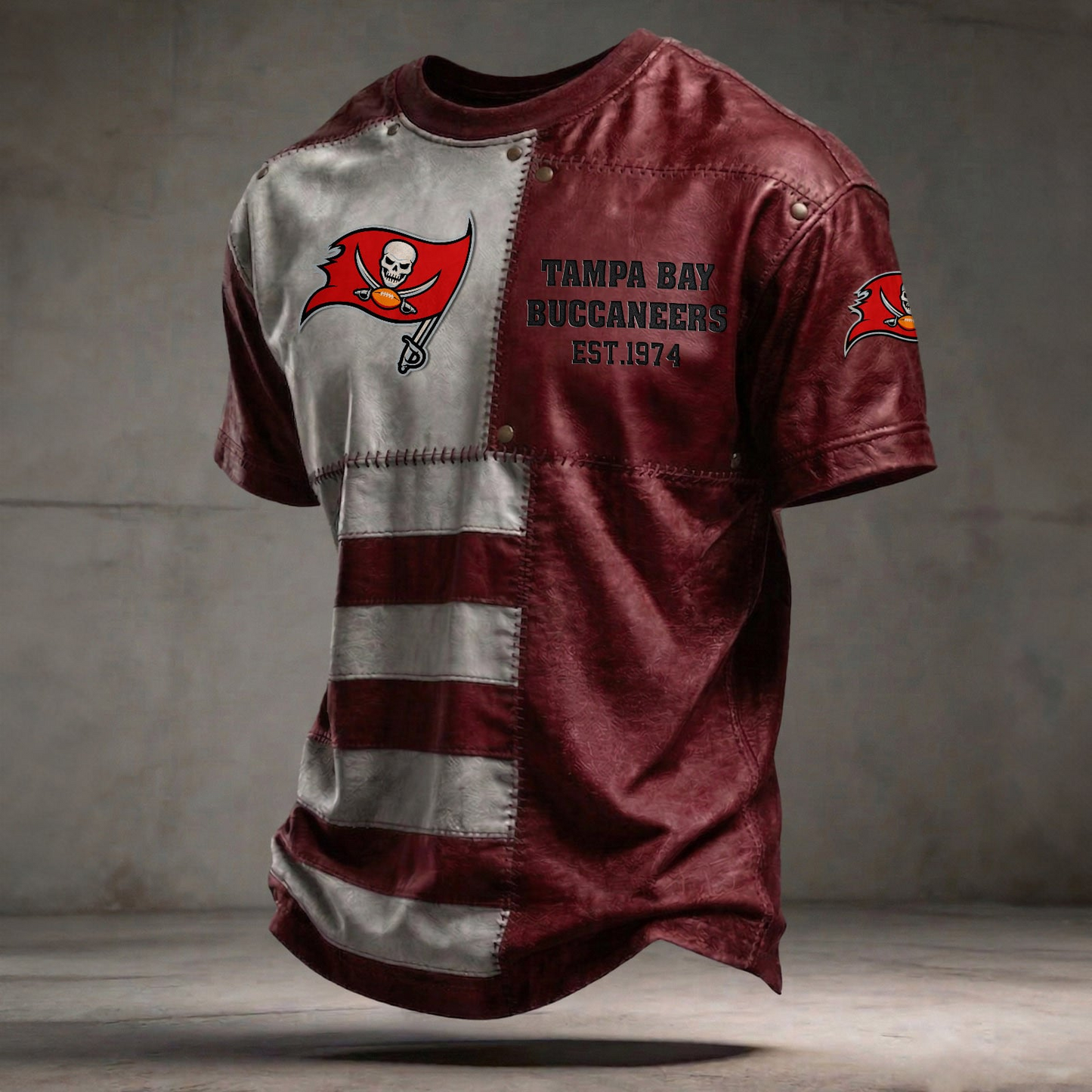 TB x NFL T-Shirt 0404 DatND DVT Red
