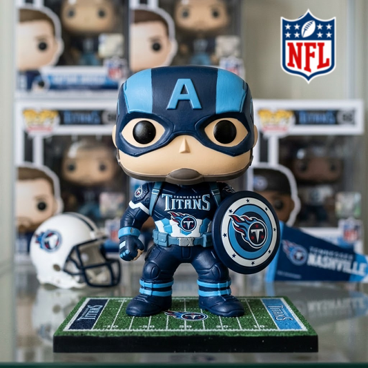 TEN x NFL CAPTAIN AMERICA FUNKOS DATND TANTD 010426
