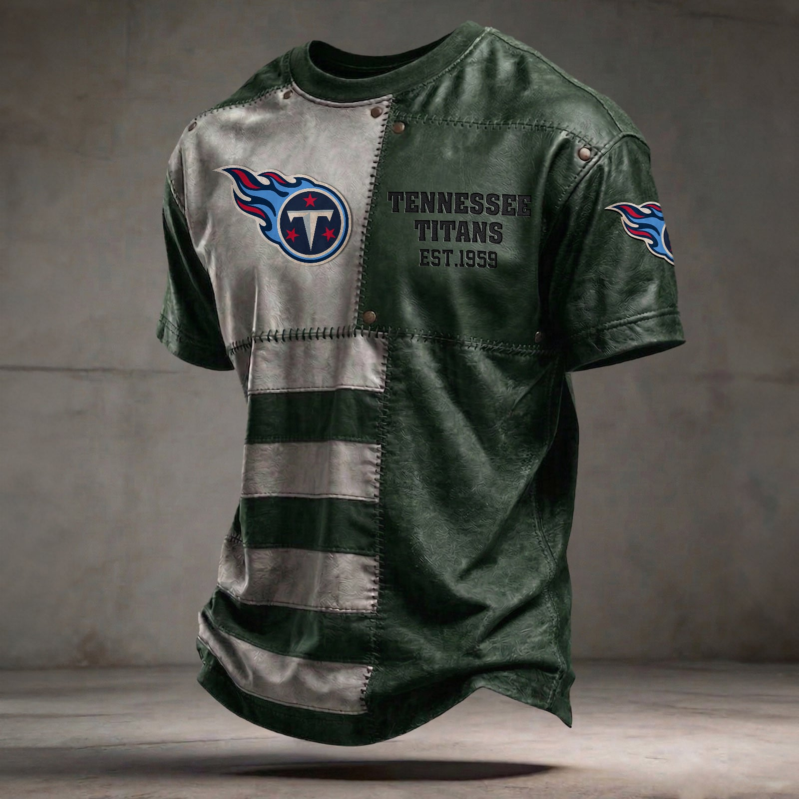 TEN x NFL T-Shirt 0404 DatND DVT Green
