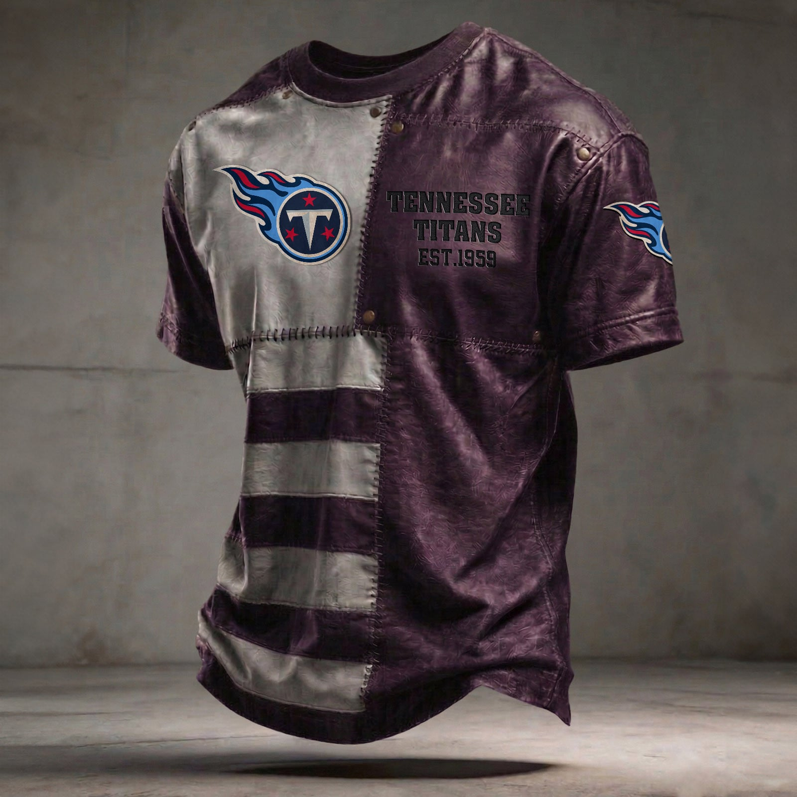 TEN x NFL T-Shirt 0404 DatND DVT Purple