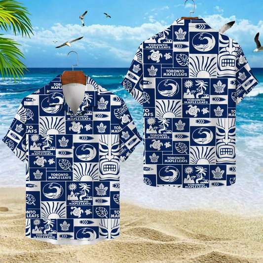 TOR x NHL Hawaiian Shirt 2004 DatND DVT