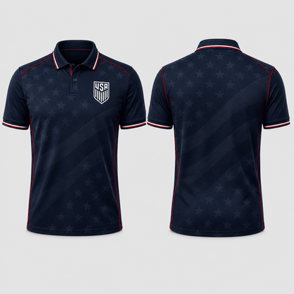 USA Premium WC26 Polo Shirt 0805 V DatND DVT
