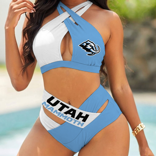 UTAH x NHL Women Bikini Set Sporty Bikini Sets DATND TANTD 130426