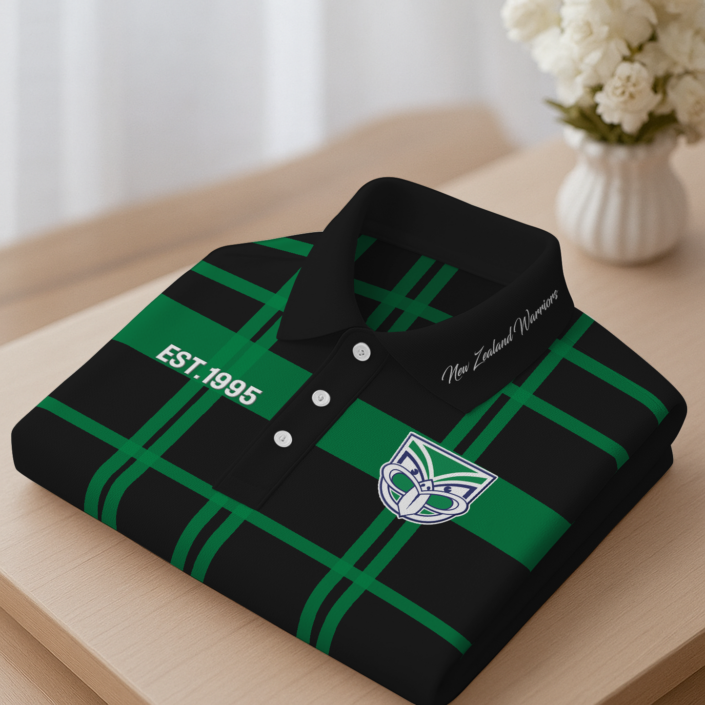 WAR Premium NRL Polo Shirt 3103 DatND DVT