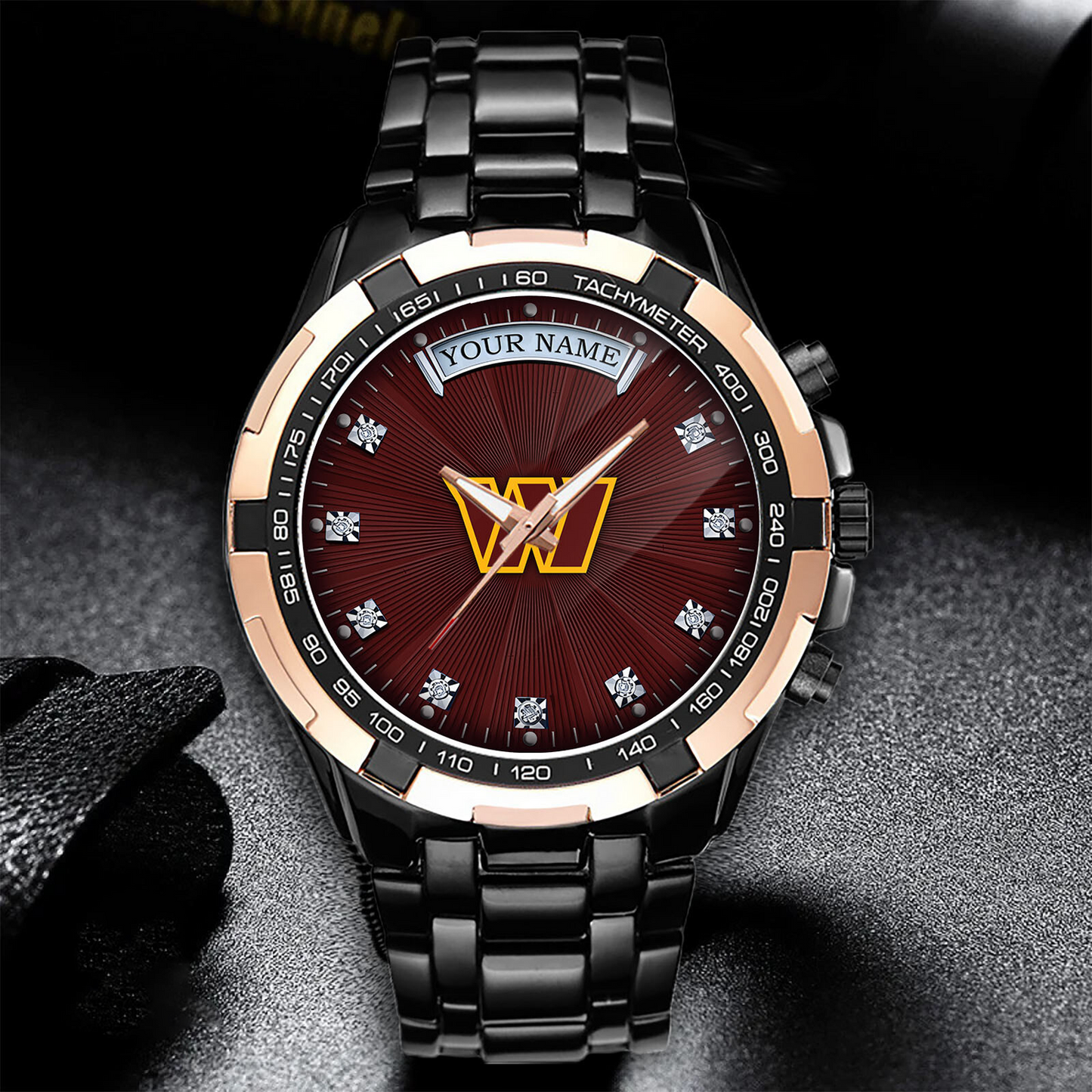 WAS x NFL Luxury Men Watch DATND TANTD 200426