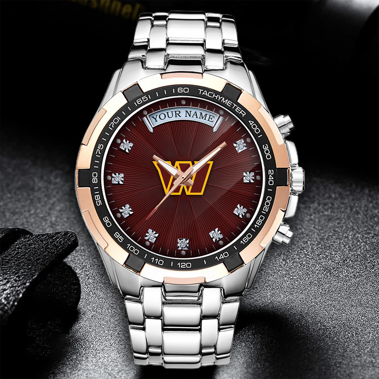 WAS x NFL Luxury Men Watch DATND TANTD 200426