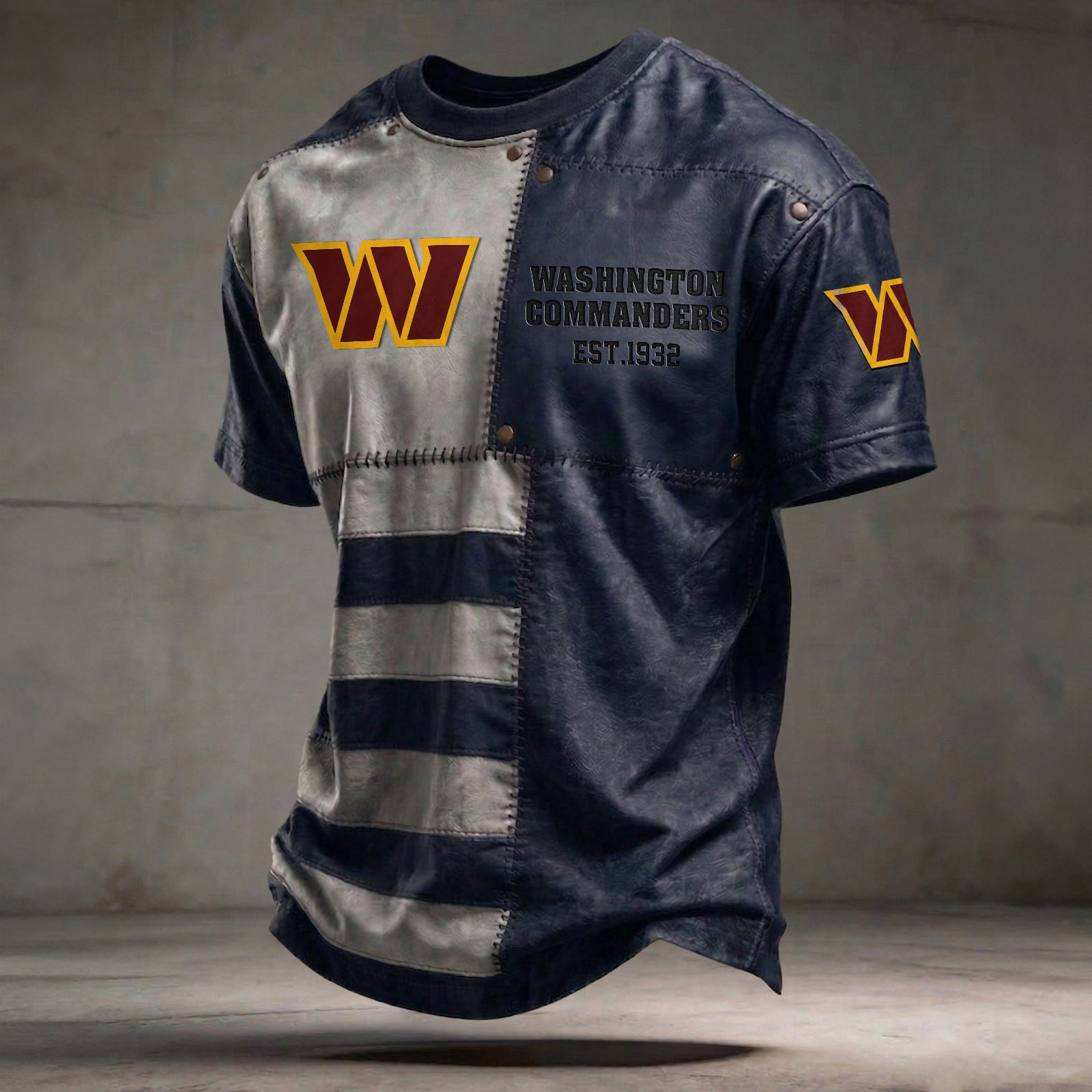 WAS x NFL T-Shirt 0404 DatND DVT Navy