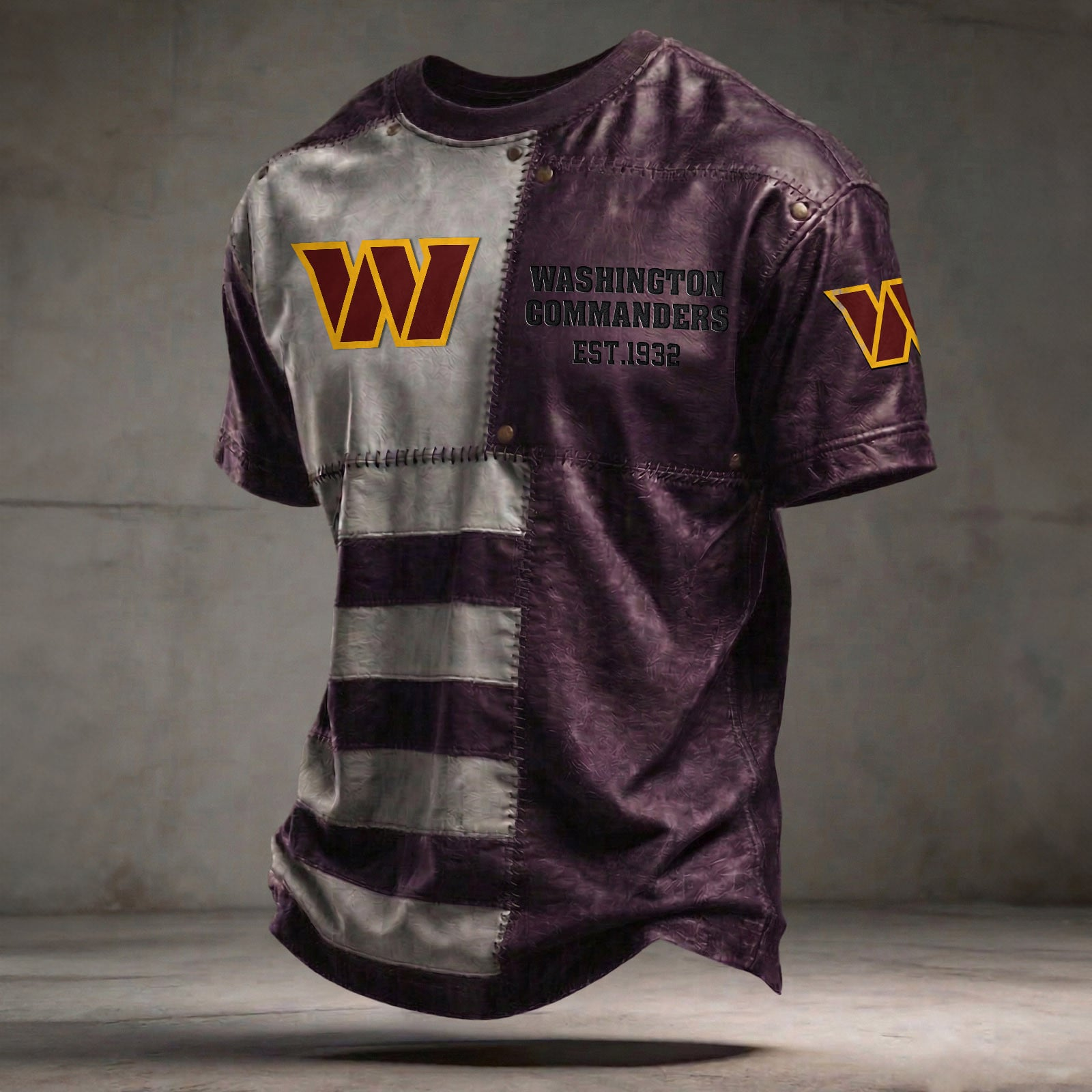 WAS x NFL T-Shirt 0404 DatND DVT Purple