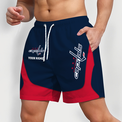 WAS x NHL Team Special Short Pants For Men Custom Name Gifts DATND TANTD 090426