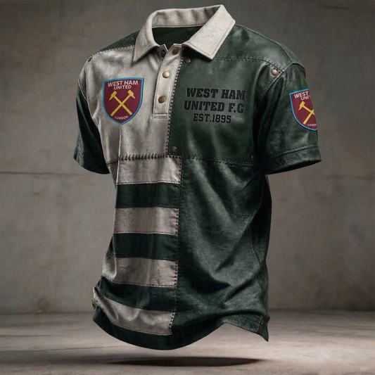 WHU x EPL Premium 3D Polo Shirt DatND DVT 0804