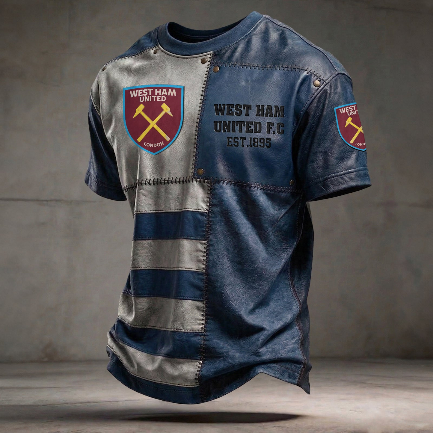 WHU x EPL Premium 3D Polo Shirt DatND DVT 0804