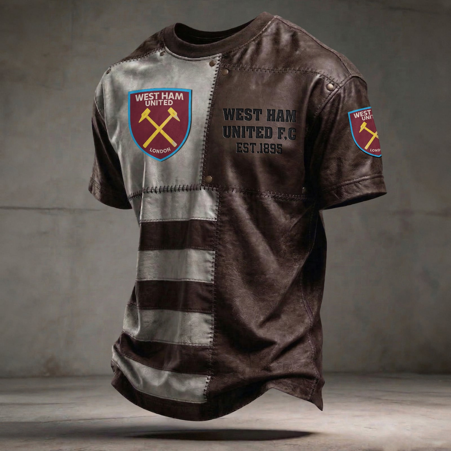 WHU x EPL Premium 3D Polo Shirt DatND DVT 0804