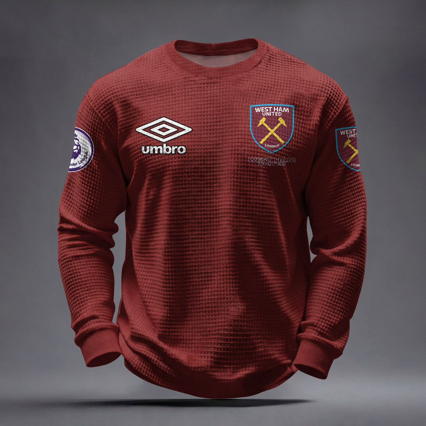 WHU x EPL Waffle Sweatshirt DatND DVT