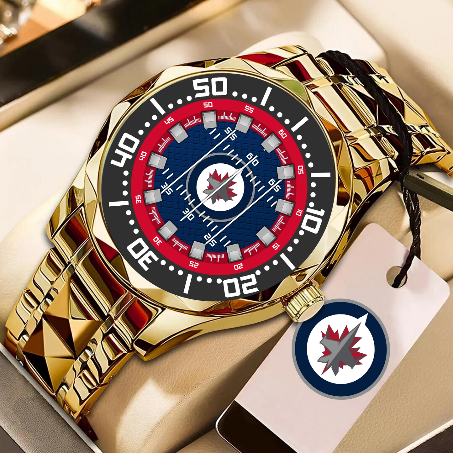 WIN x NHL Camaro Elegant Fashion Design Men Watch DATND TANTD 200426