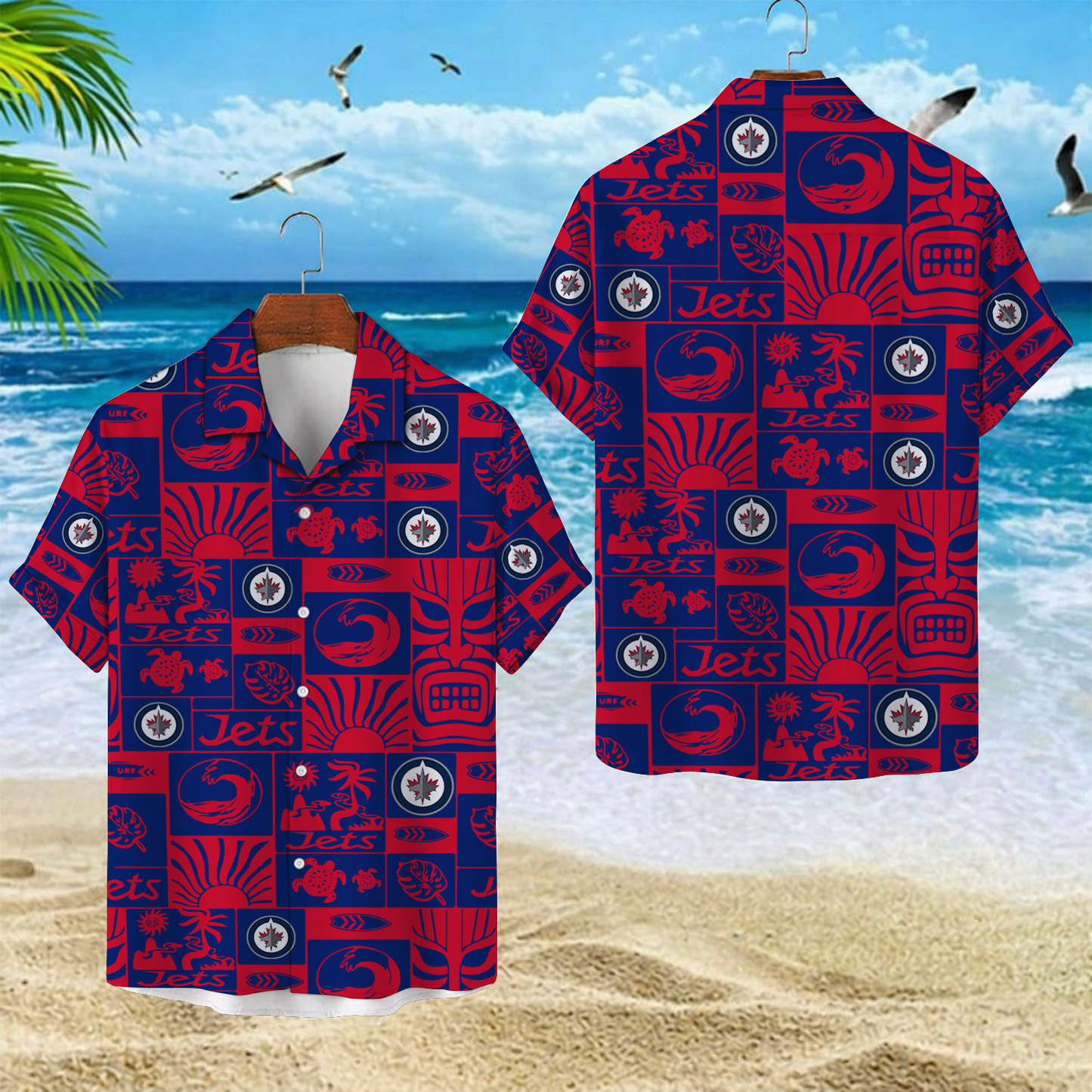 WPG x NHL Hawaiian Shirt 2004 DatND DVT