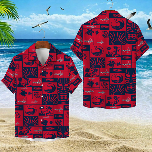 WSH x NHL Hawaiian Shirt 2004 DatND DVT