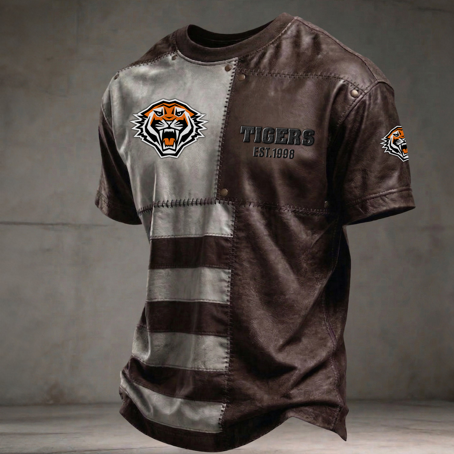 WST x NRL Premium 3D Shirt DATND TANTD 060426 Brown