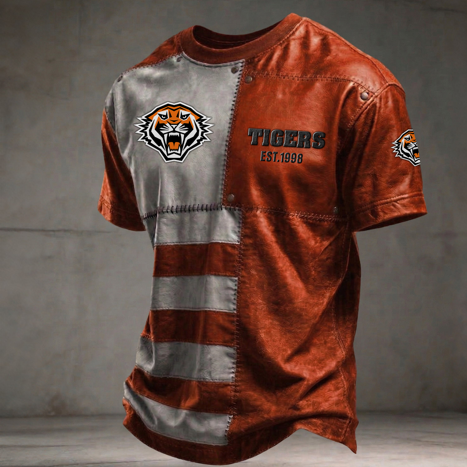 WST x NRL Premium 3D Shirt DATND TANTD 060426 Orange