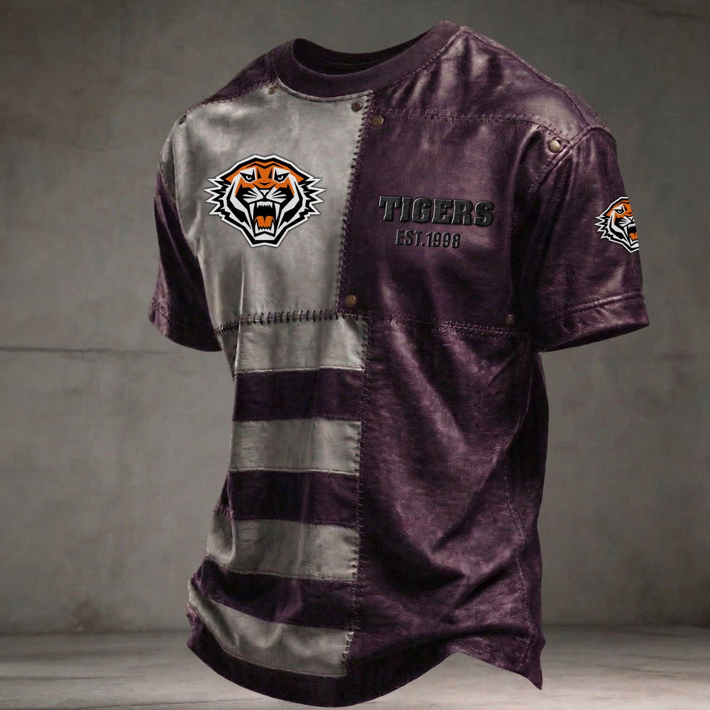 WST x NRL Premium 3D Shirt DATND TANTD 060426 Purple