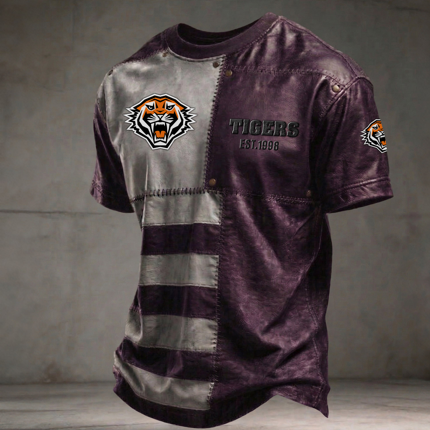 WST x NRL Premium 3D Shirt DATND TANTD 060426 Purple