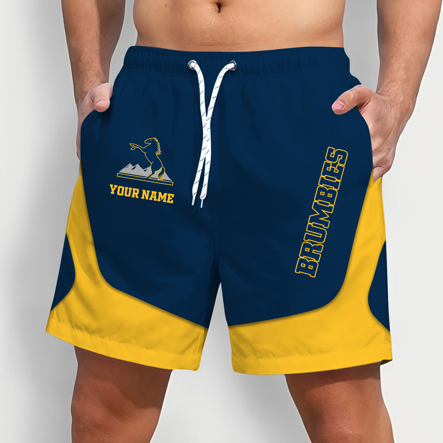 BRU x SRP Team Special Short Pants For Men Custom Name Gifts DATND TANTD 270326