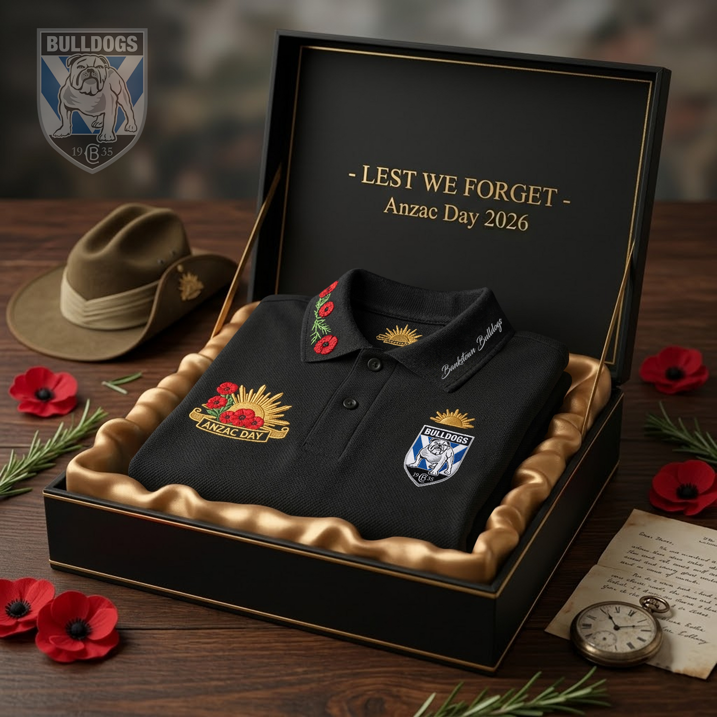 CBY X NRL Honor & Memory Polo Gift Set 3103 NAK NHT