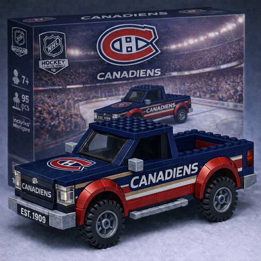 MTL x NHL Building Blocks Truck Toy Set V2 DatND DVT