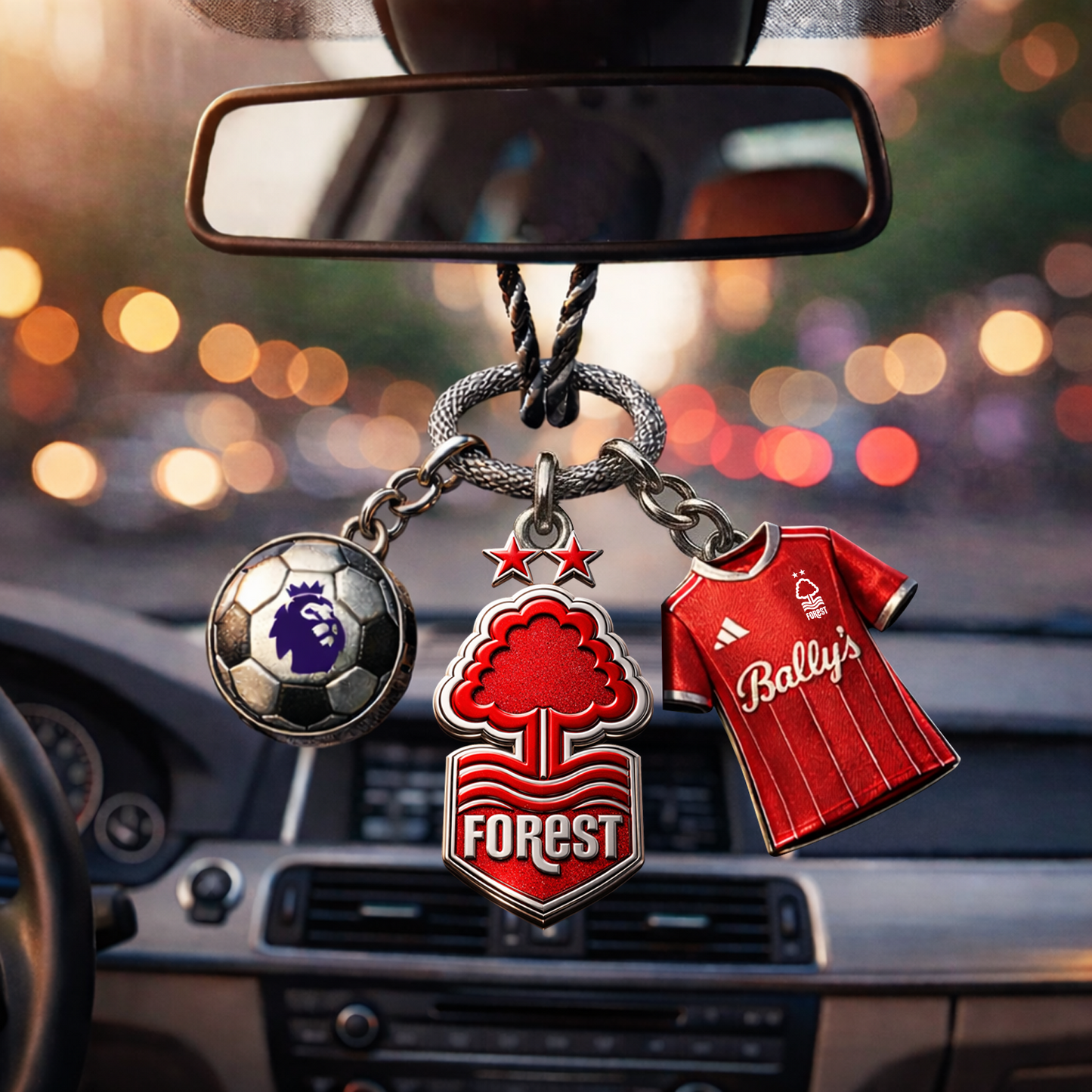 NOT x EPL Custom Football Car Charm DatND DVT
