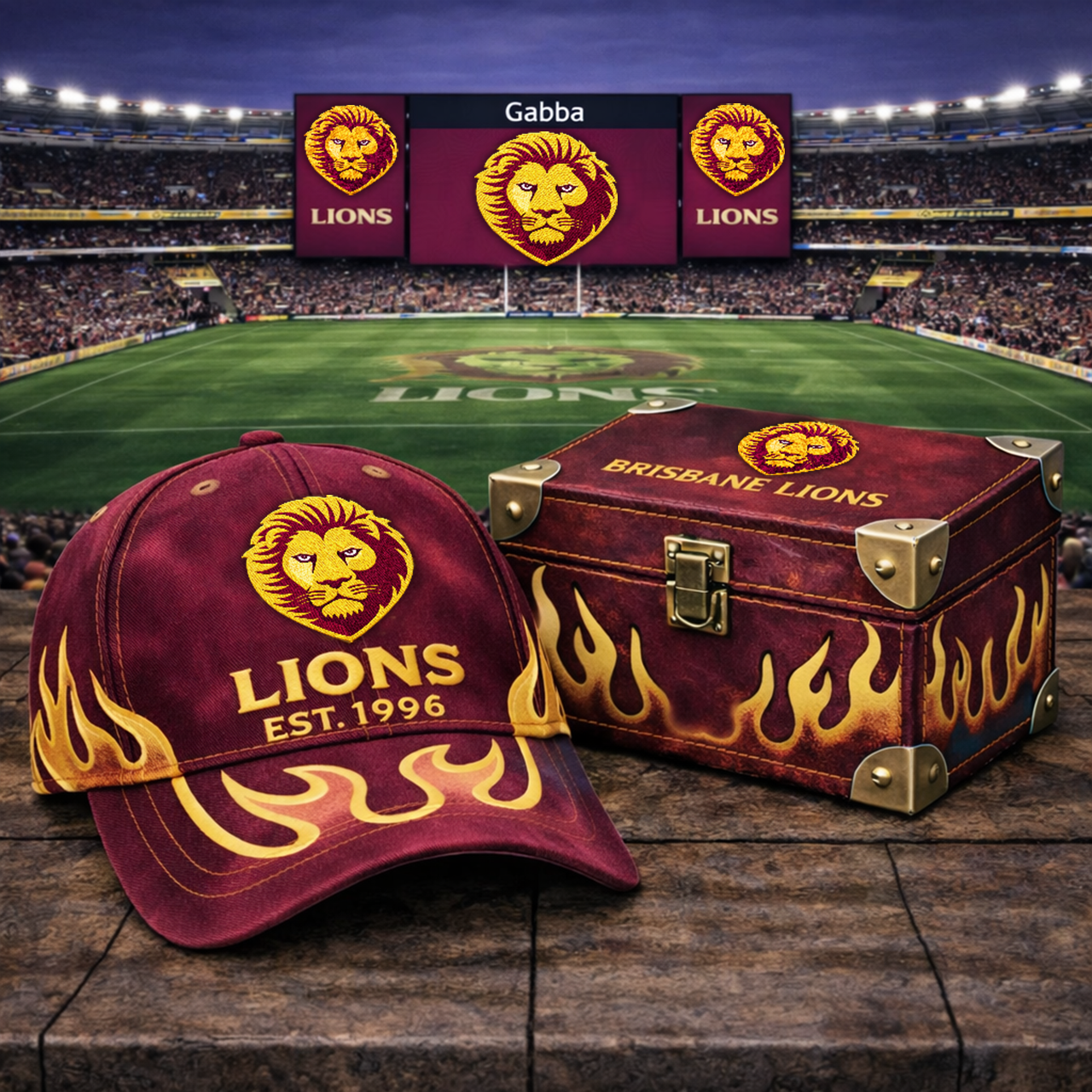 Premium AFL BL Flame Heritage Vintage Cap V13 NMD TTV