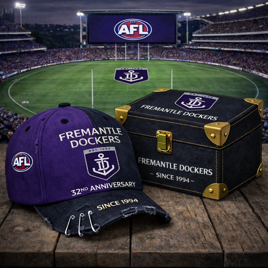 Premium AFL FD Anniversary Vintage Crackle Hat V7 NMD TTV