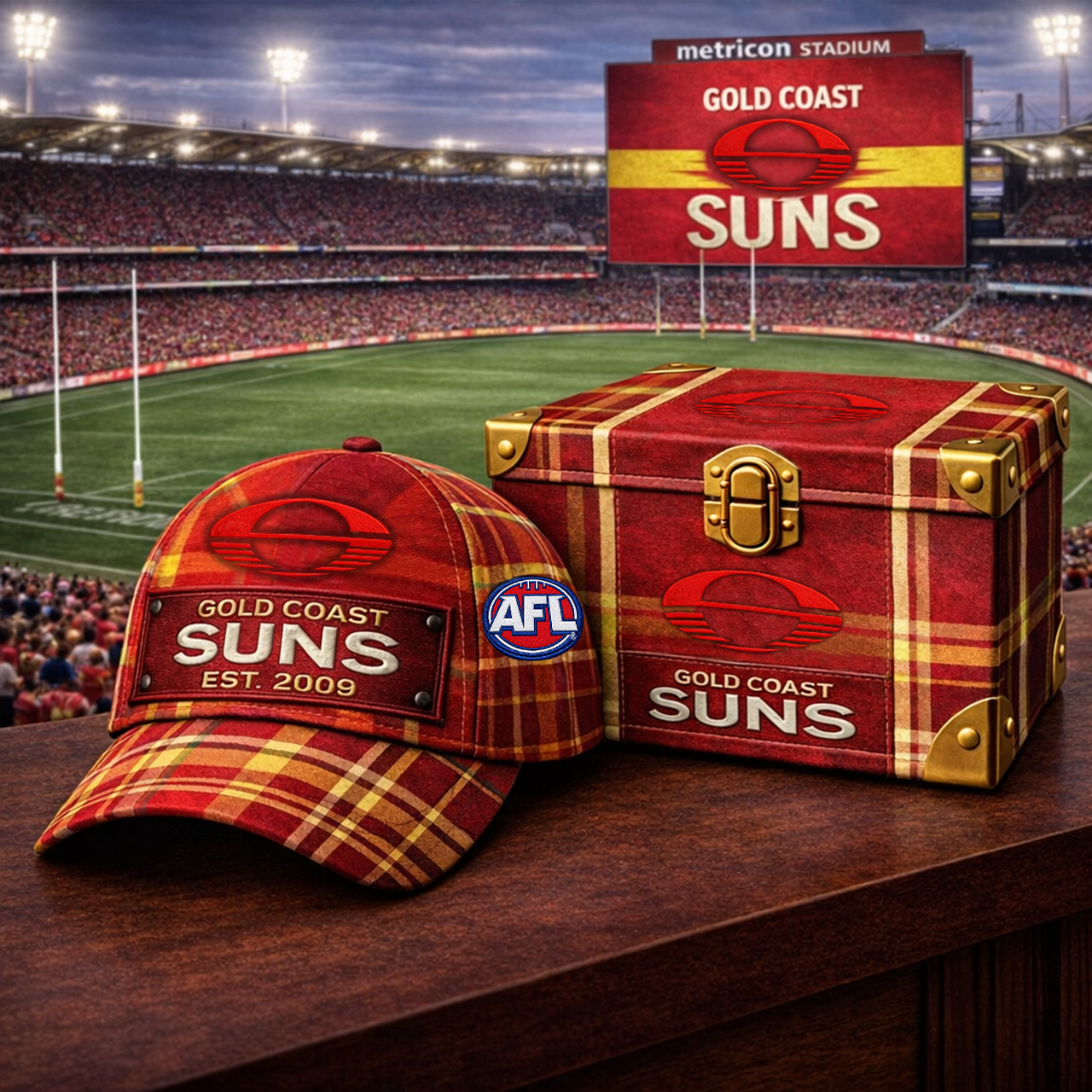 Premium AFL GCS Heritage Plaid Vintage Cap V14 NMD TTV