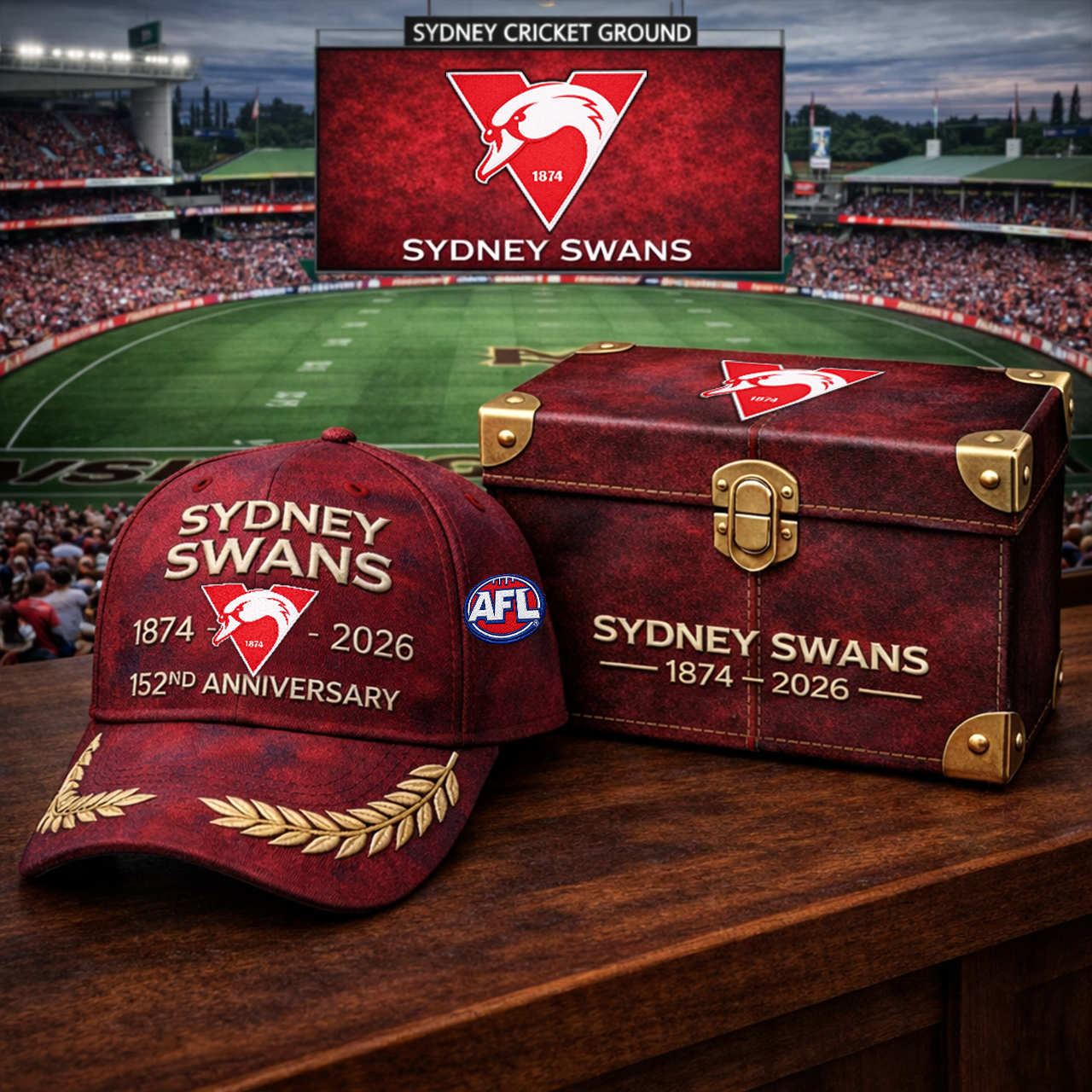 Premium AFL SS Anniversary Heritage Cap V15 NMD TTV