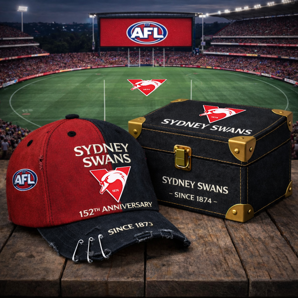 Premium AFL SS Anniversary Vintage Crackle Hat V7 NMD TTV