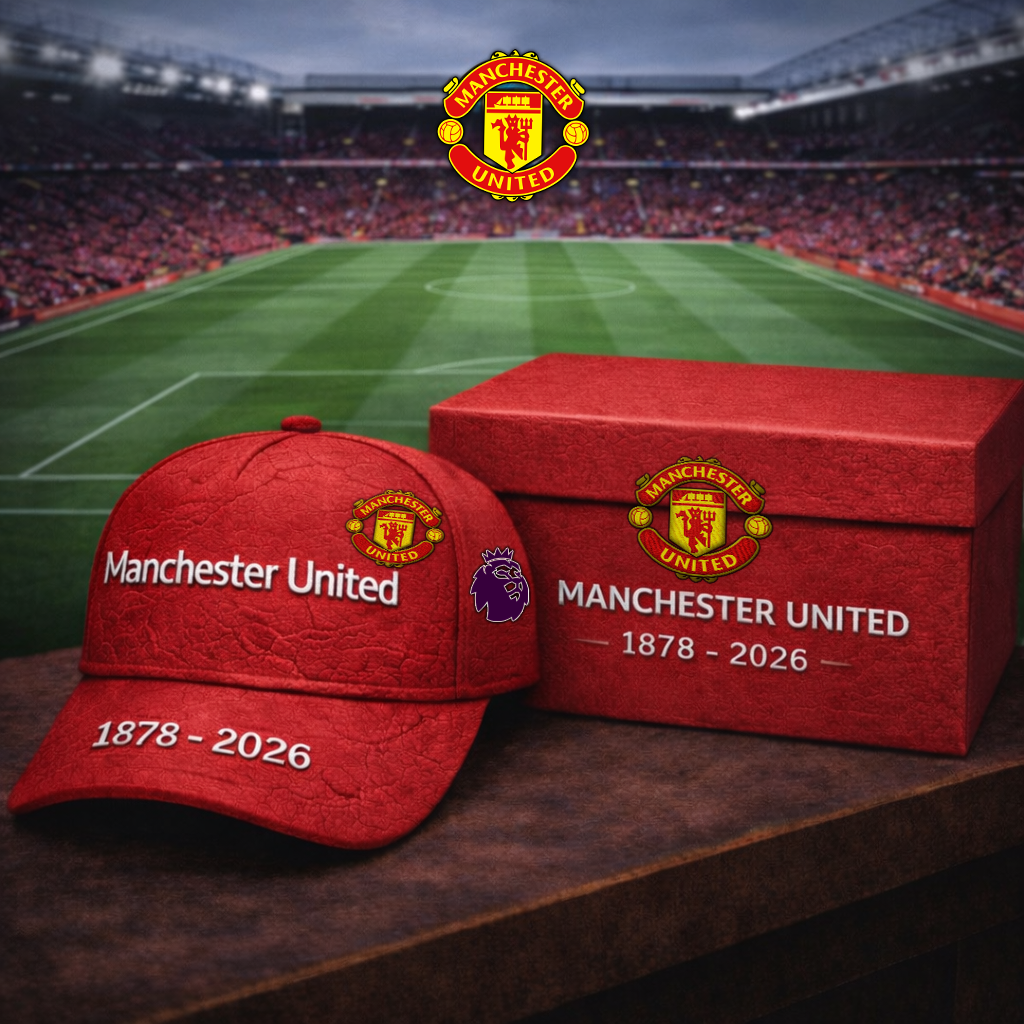 Premium EPL MU Vintage Crackle Anniversary Hat V6 NMD 130226 TTV
