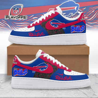Premium NFL BUF Playoffs 2025-26 AF1 Sneaker V1 NMD TTV