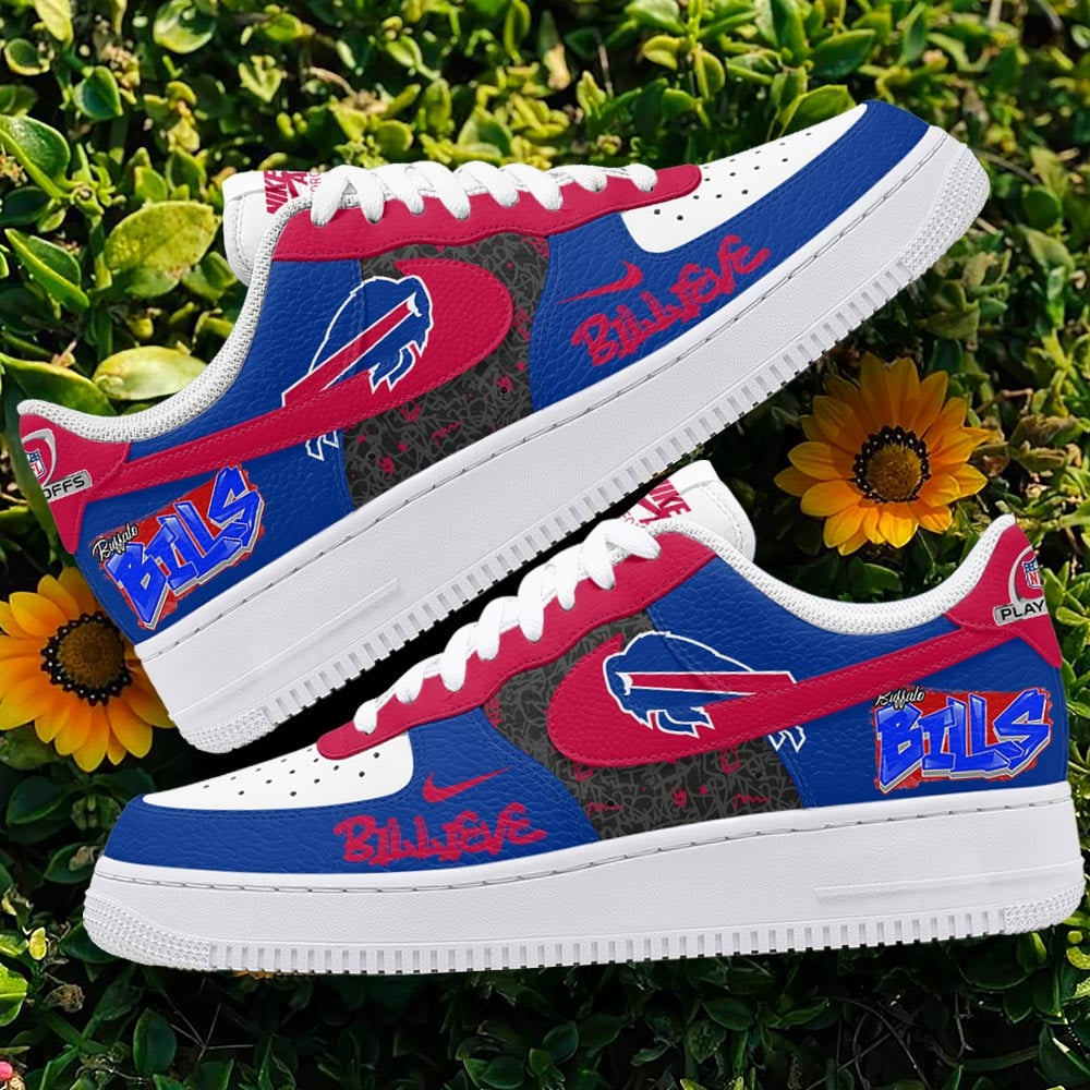Premium NFL BUF Playoffs 2025-26 AF1 Sneaker V1 NMD TTV