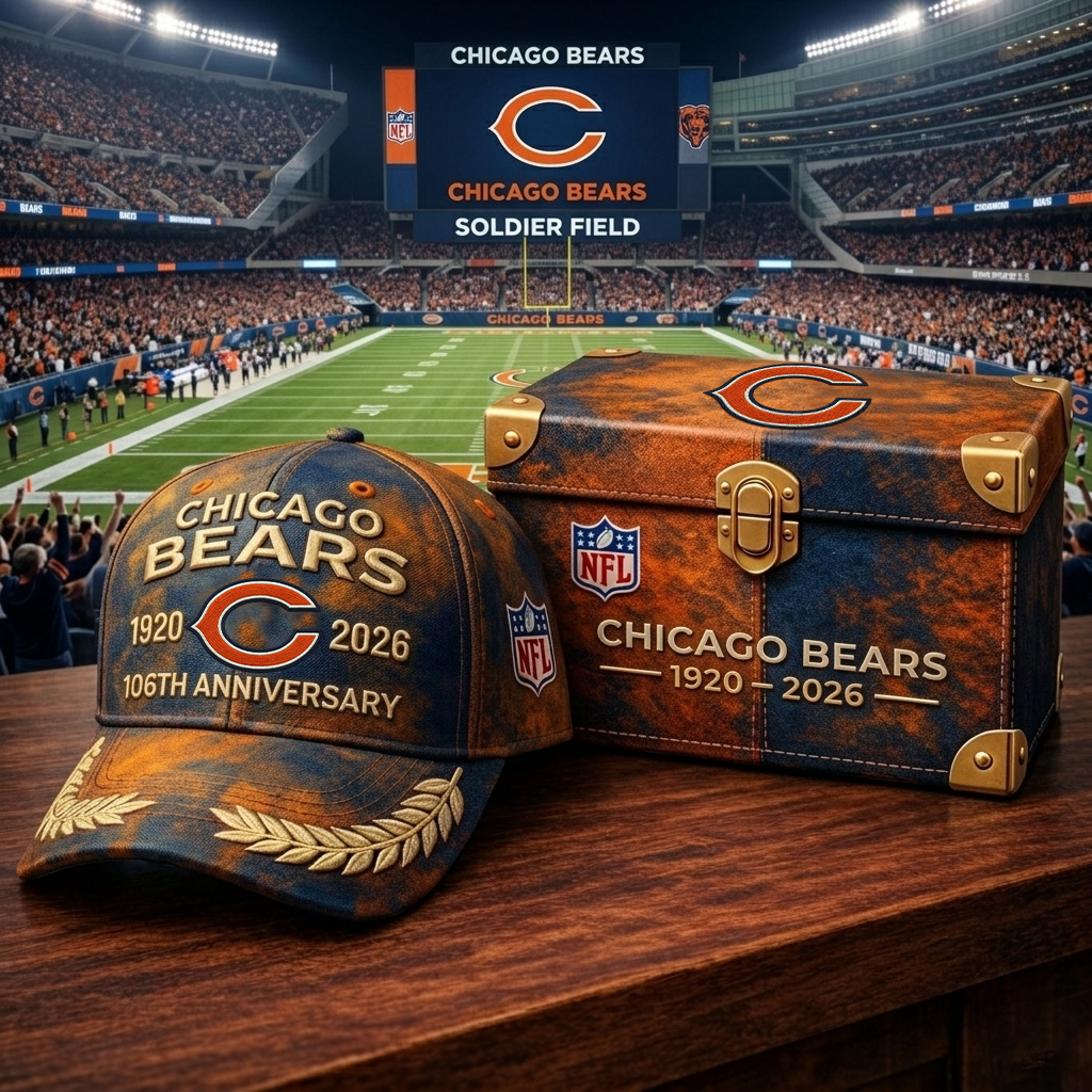 Premium NFL CHI Anniversary Heritage Cap V15 NMD CTKT
