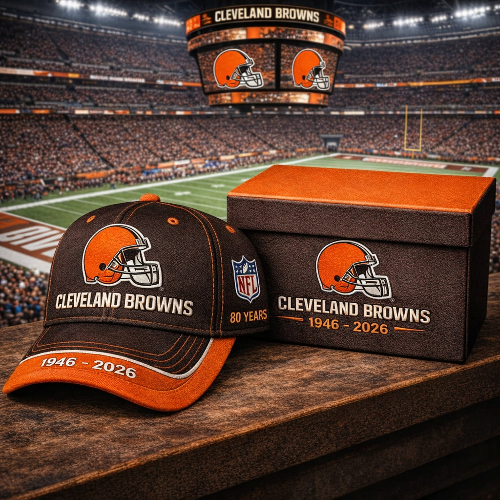 Premium NFL CLE Anniversary Hat V5 NMD CTKT
