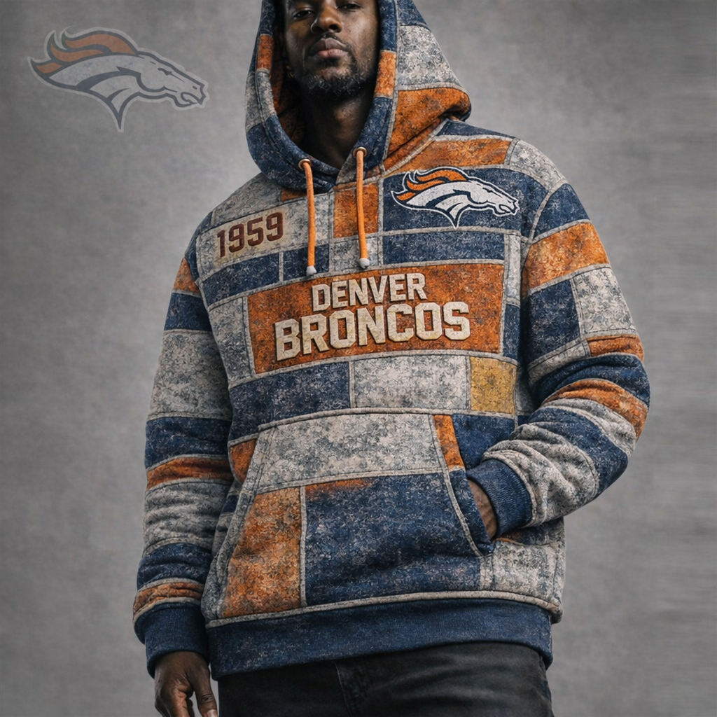 Premium NFL DB Vintage Patchwork Hoodie V2 NMD CTKT
