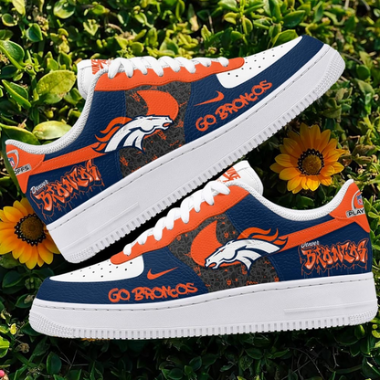 Premium NFL DEN Playoffs 2025-26 AF1 Sneaker V1 NMD TTV