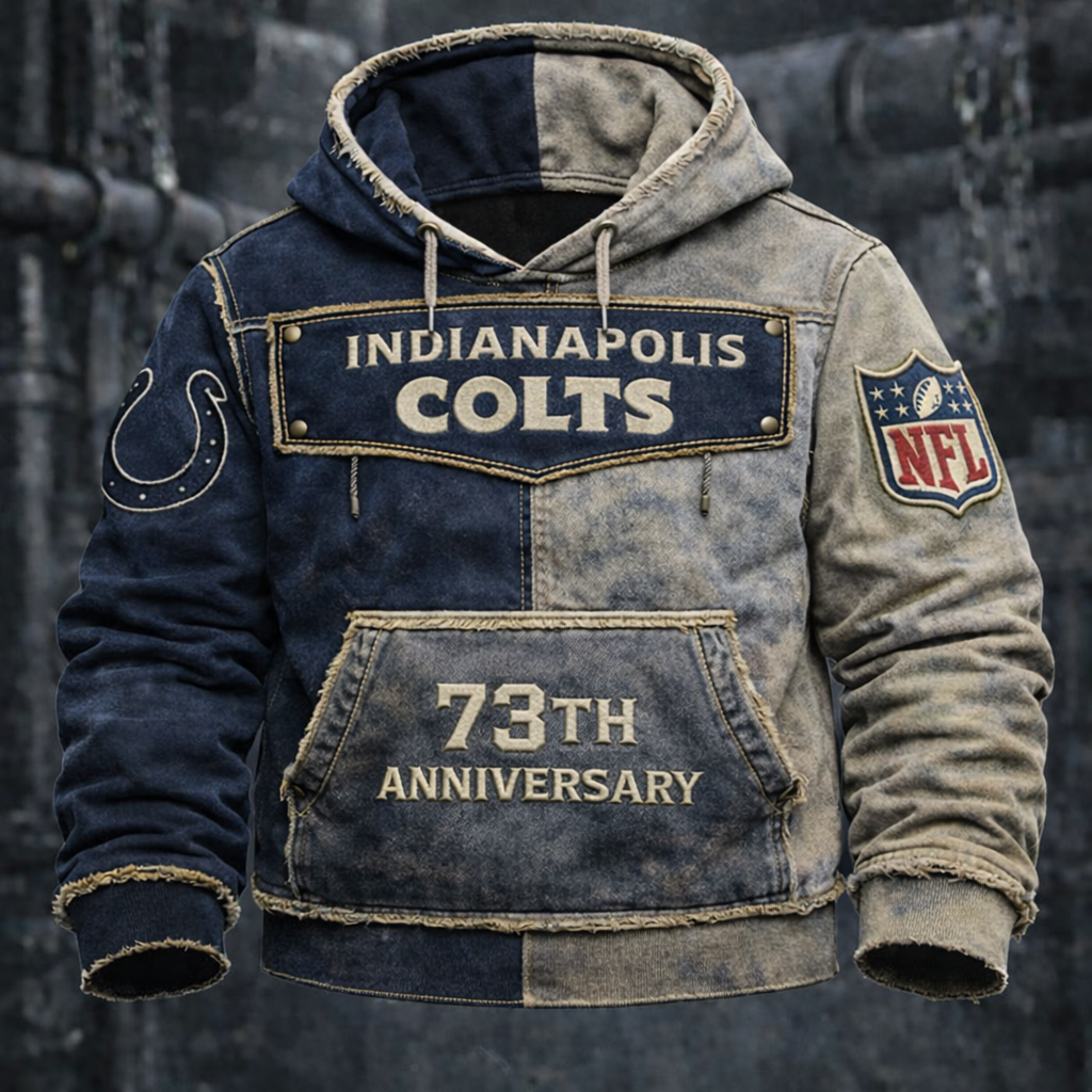 Premium NFL IND Anniversary Vintage Hoodie V1 NMD TTV