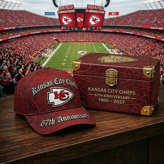 Premium NFL KCC Anniversary Vintage Crackle Cap V22 NMD CTKT