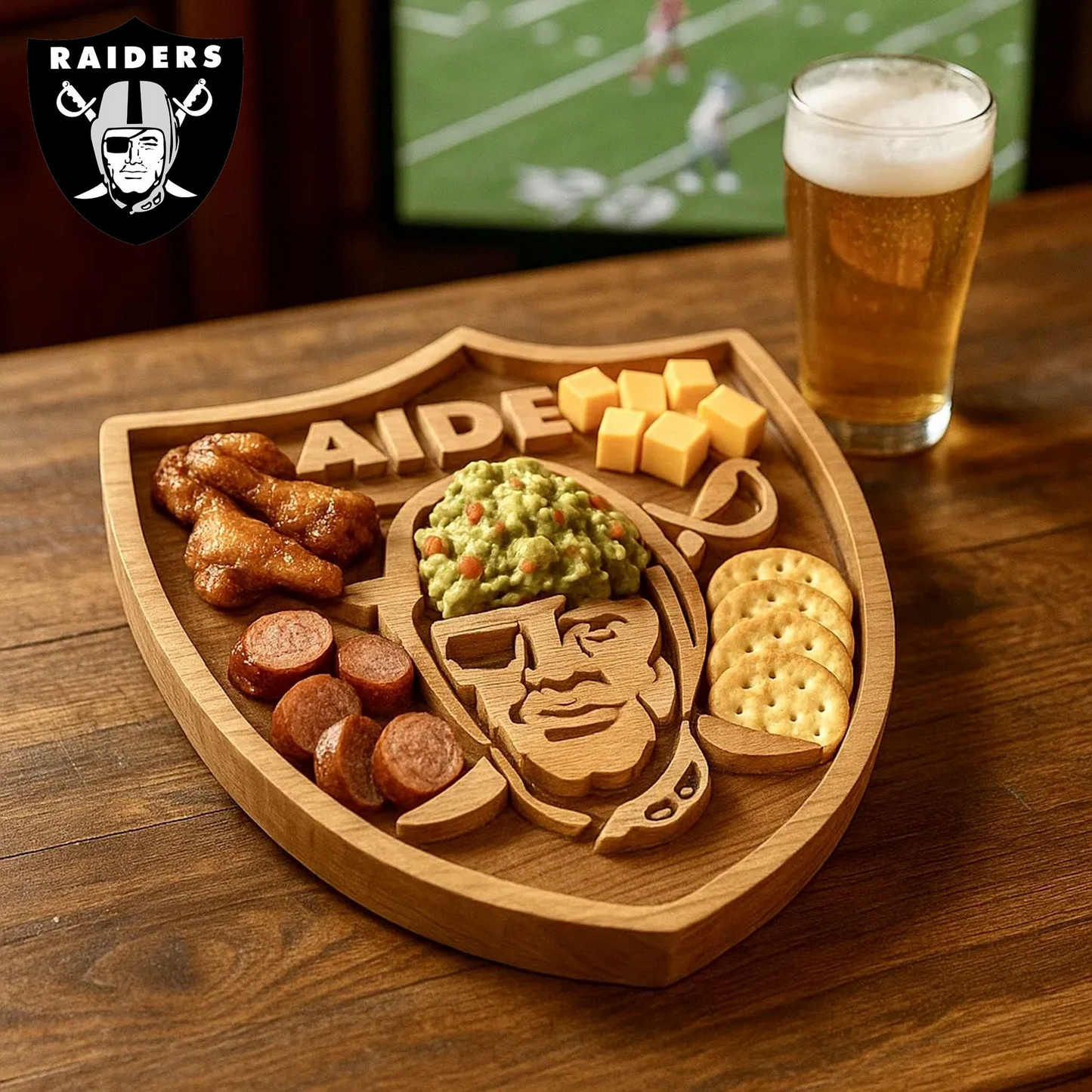 Premium NFL LV Game Day Platter V1 NMD TTV