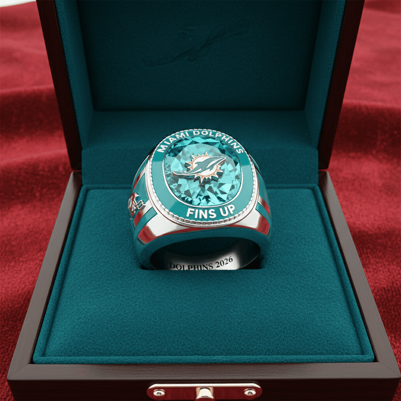 Premium NFL MIA Legacy Crystal Ring V2 NMD TTV