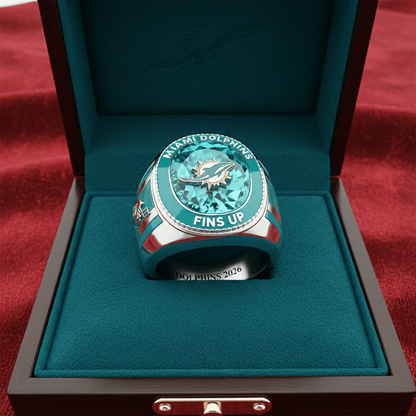 Premium NFL MIA Legacy Crystal Ring V2 NMD TTV