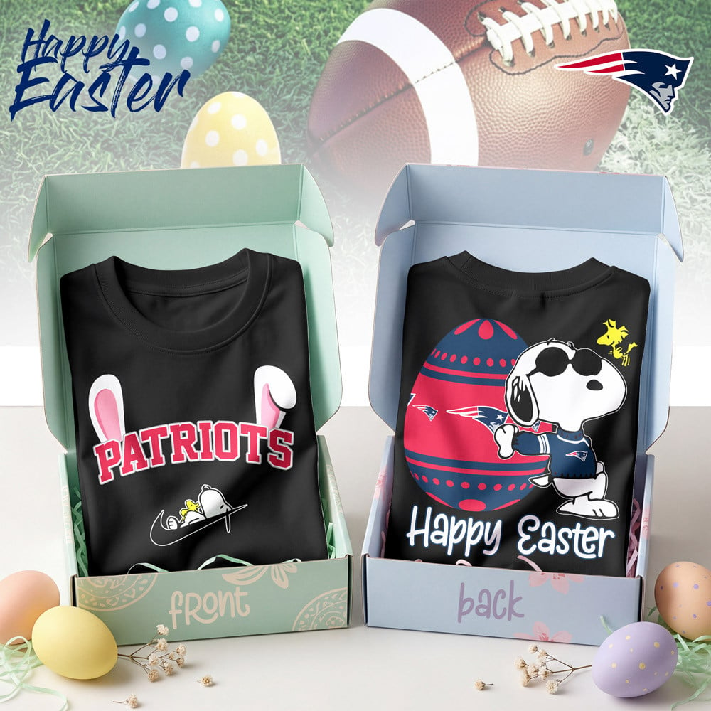 Premium NFL NE Happy Snoopy Easter T-shirt V1 NMD TTV