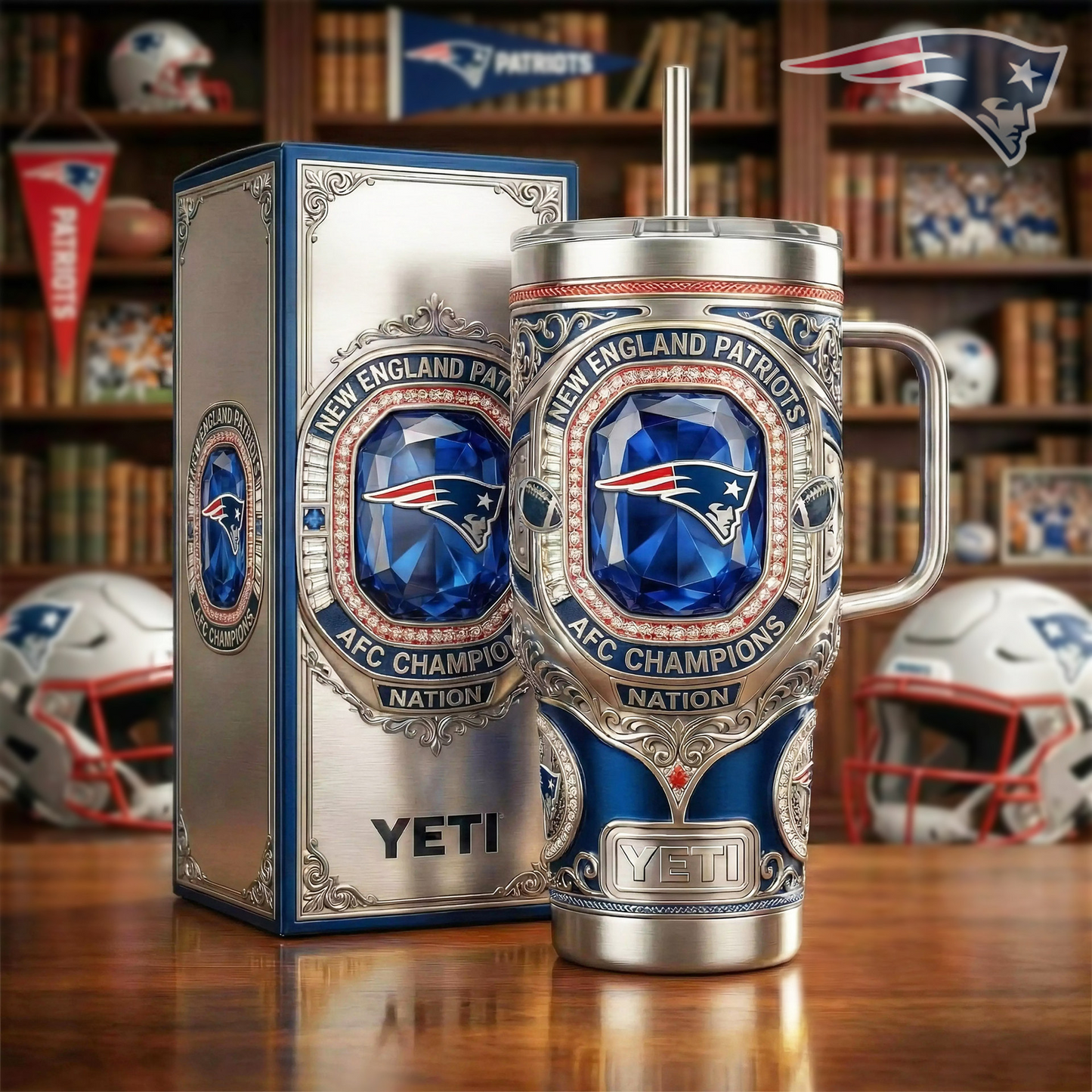 Premium NFL NEP Champions HANDLE TUMBLER V2 NMD TTV