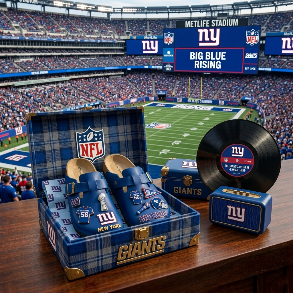 Premium NFL NYG Heritage Boston Clogs V1 NMD CTKT